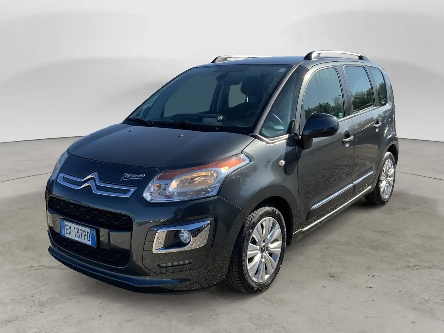 Citroen C3 Picasso 1.4 VTi 95 Exclusive Gris - 1