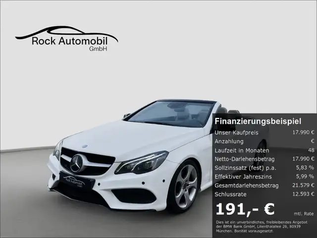 Mercedes-Benz E 350 Cabrio 9G BlueTEC H&R Designfolierung