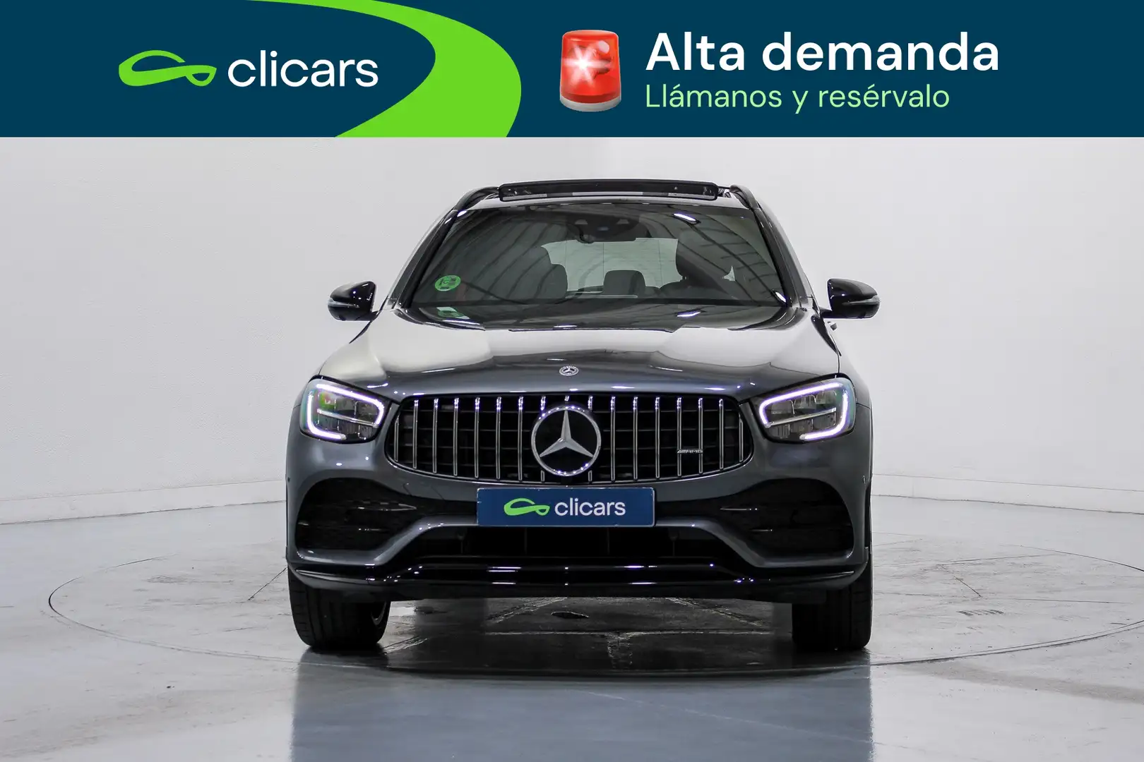 Mercedes-Benz GLC 43 AMG 4Matic Speedshift TCT 9G Gris - 2