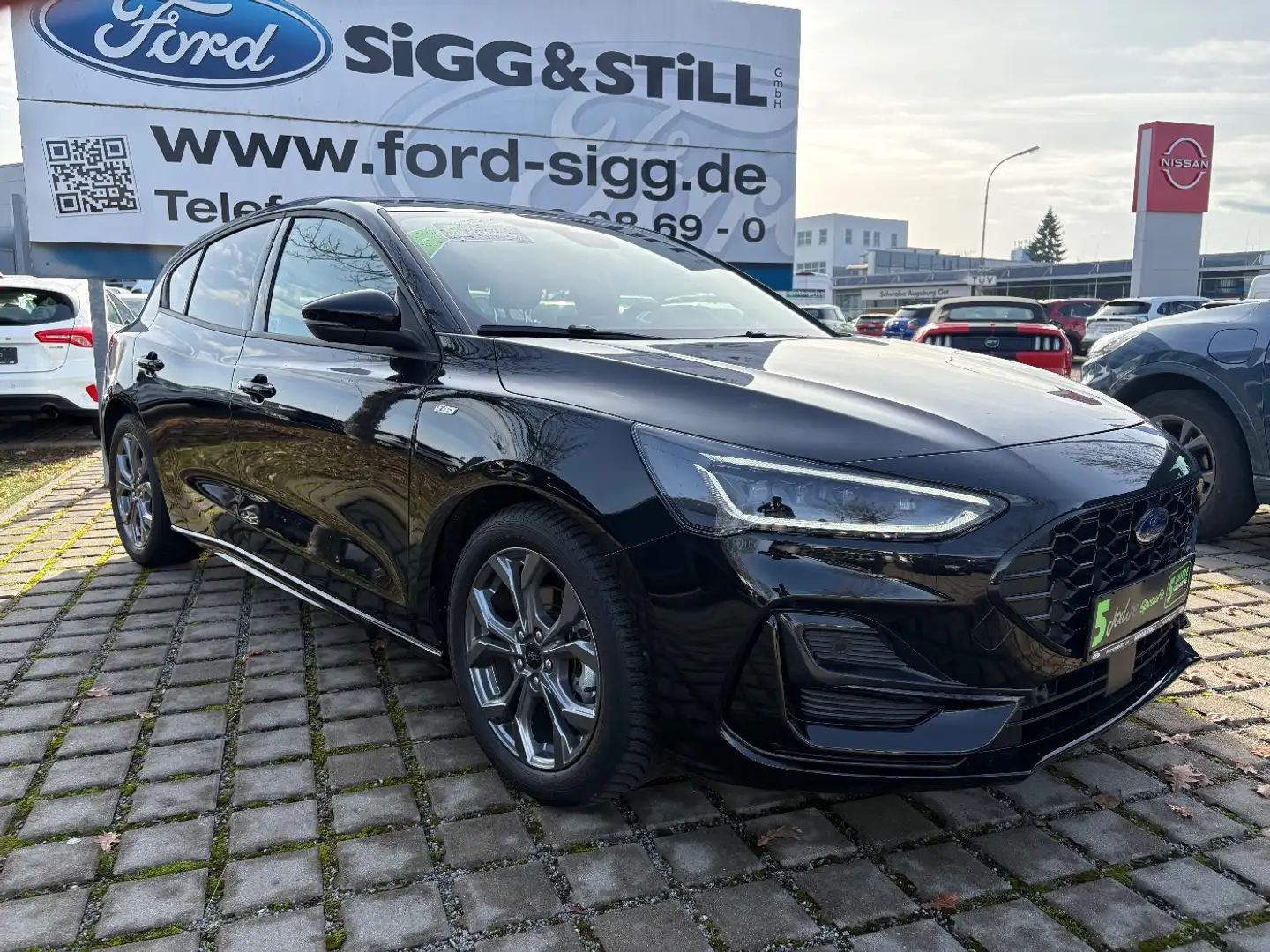 Ford Focus 1.0 ST-Line X Aut. PANO*LED*NAV*SHZ*PDC*CAM Noir - 2