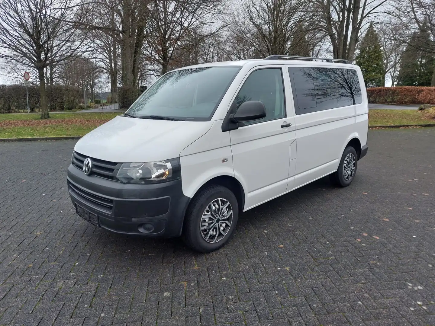 Volkswagen T5 Transporter Kasten-Kombi  8-Sitzer KLIMA AHK Blanco - 2