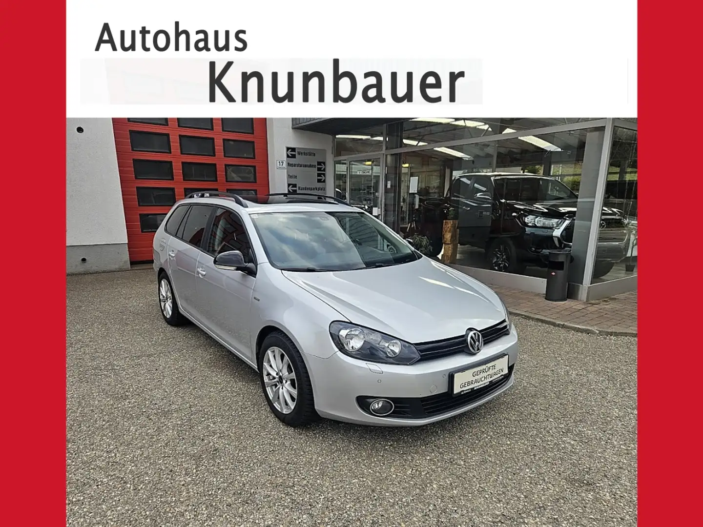Volkswagen Golf Variant Trendline 1,6 TDI 4Motion DPF Silber - 1