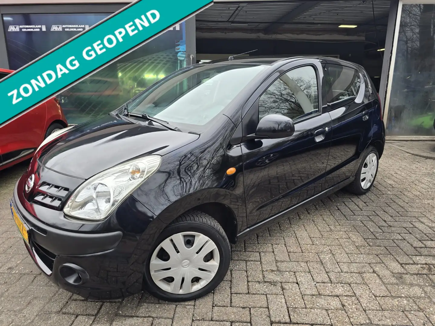Nissan Pixo 1.0 Acenta | 2E EIGENAAR | 12MND GARANTIE | AIRCO Negro - 1