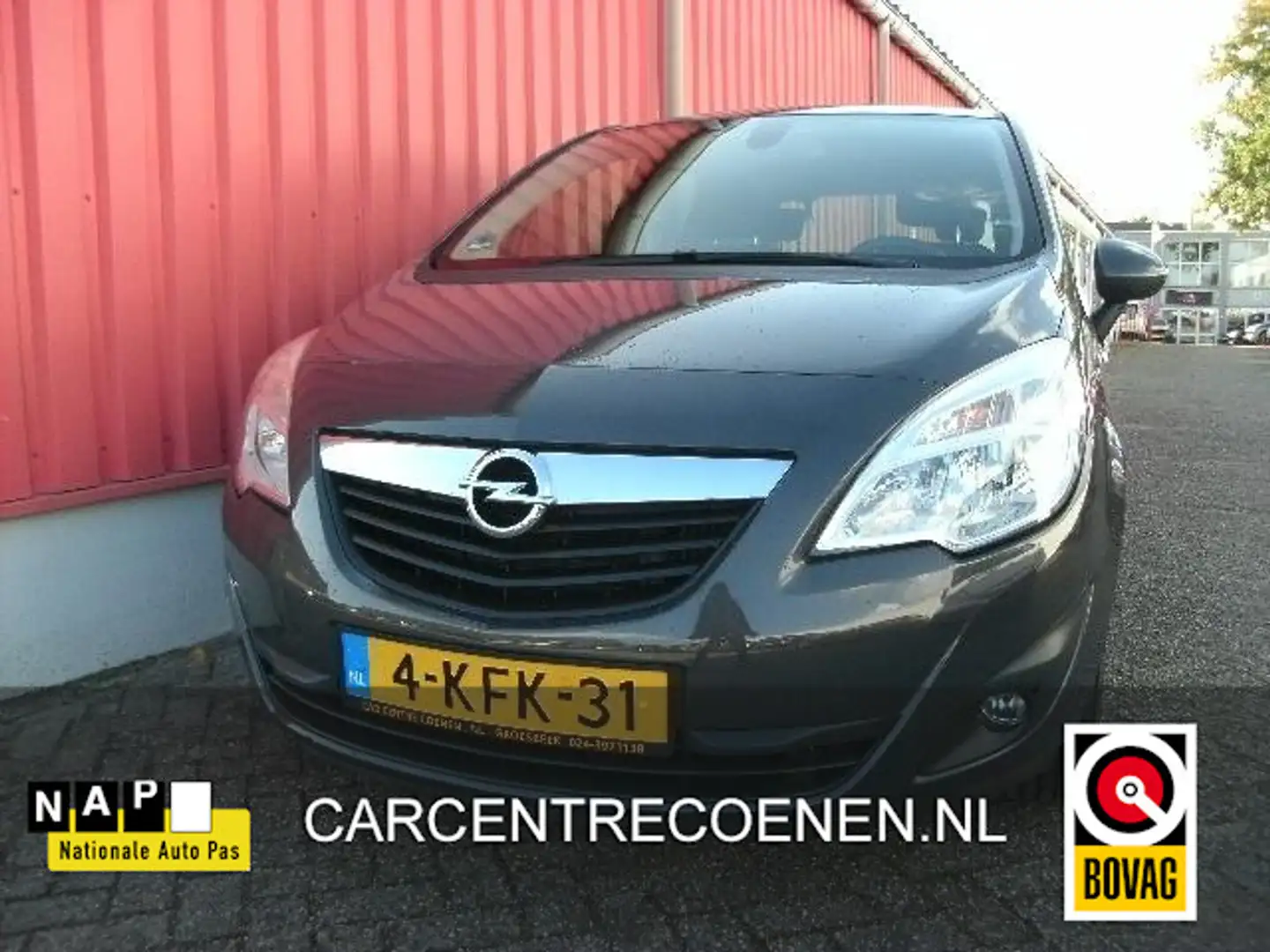 Opel Meriva 1.4 Turbo Cosmo / Airco Grijs - 1