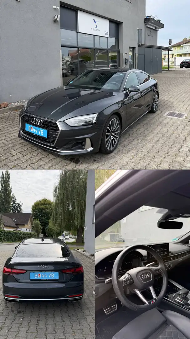 Audi A5 40 TDI quattro S-Line *Massagesitze*Assistenz Paket*MwSt ausweisbar Grau - 1