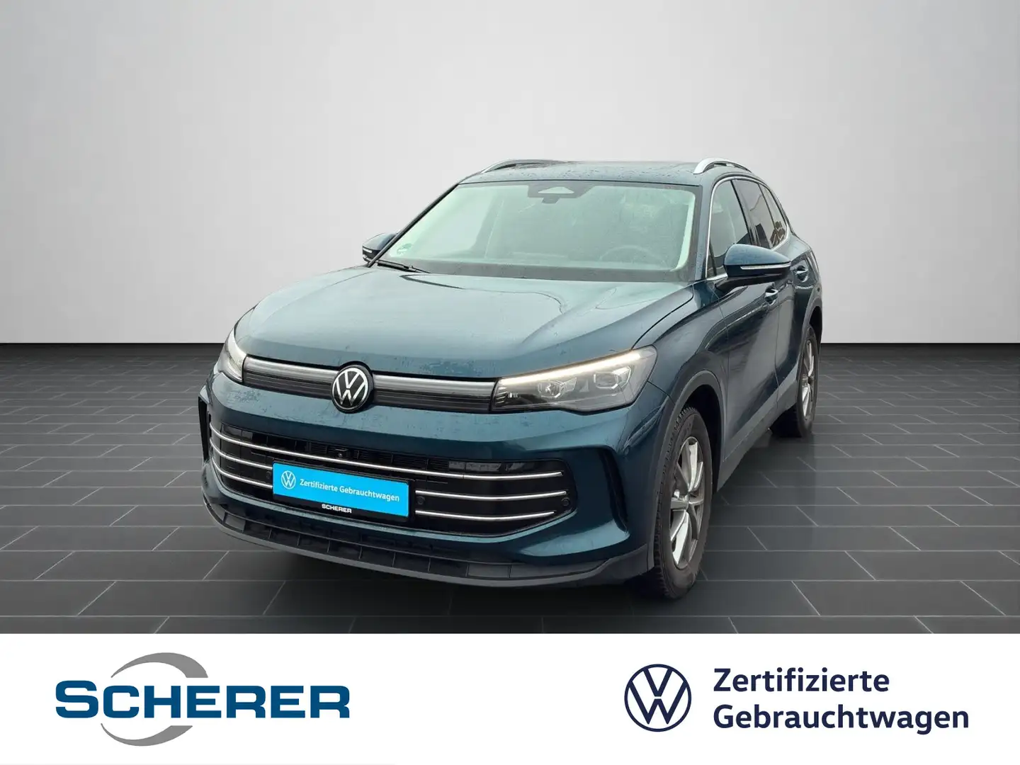 Volkswagen Tiguan ELEGANCE 1.5 eTSI DSG PANO NAVI AHK LED P Blau - 1