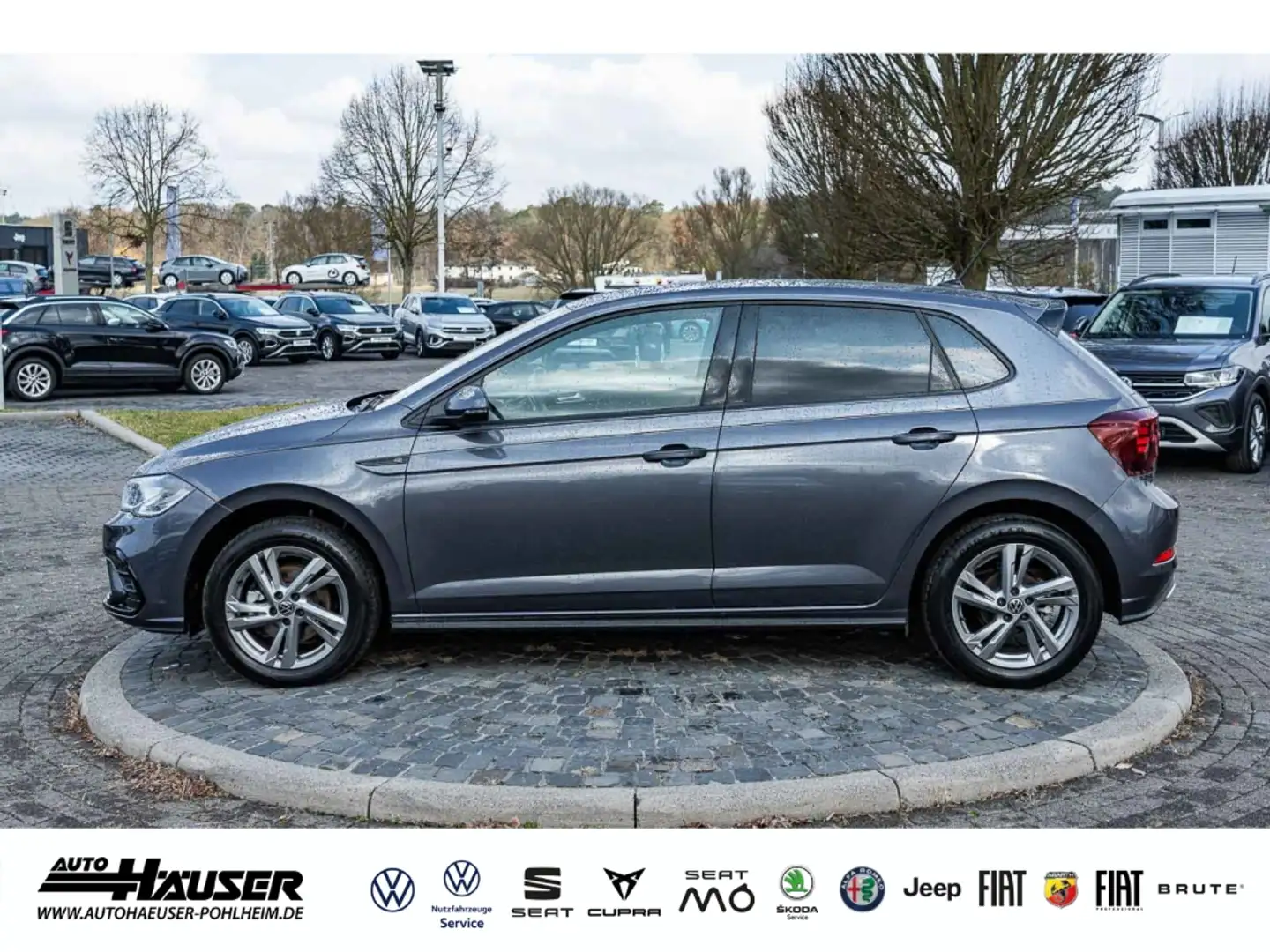 Volkswagen Polo R-Line 1.0 TSI DSG IQ-DRIVE VIRTUAL KAMERA ACC LED Gris - 2