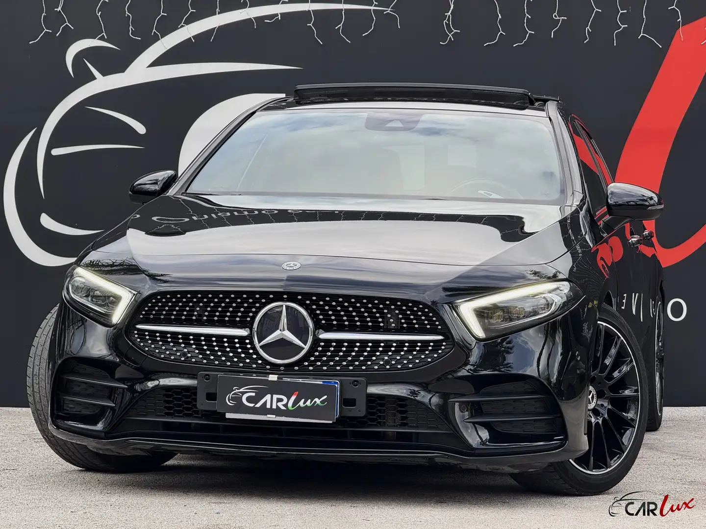 Mercedes-Benz A 180 d Premium AMG TETTO MULTIBEAM PACK LUCI CAM Nero - 1