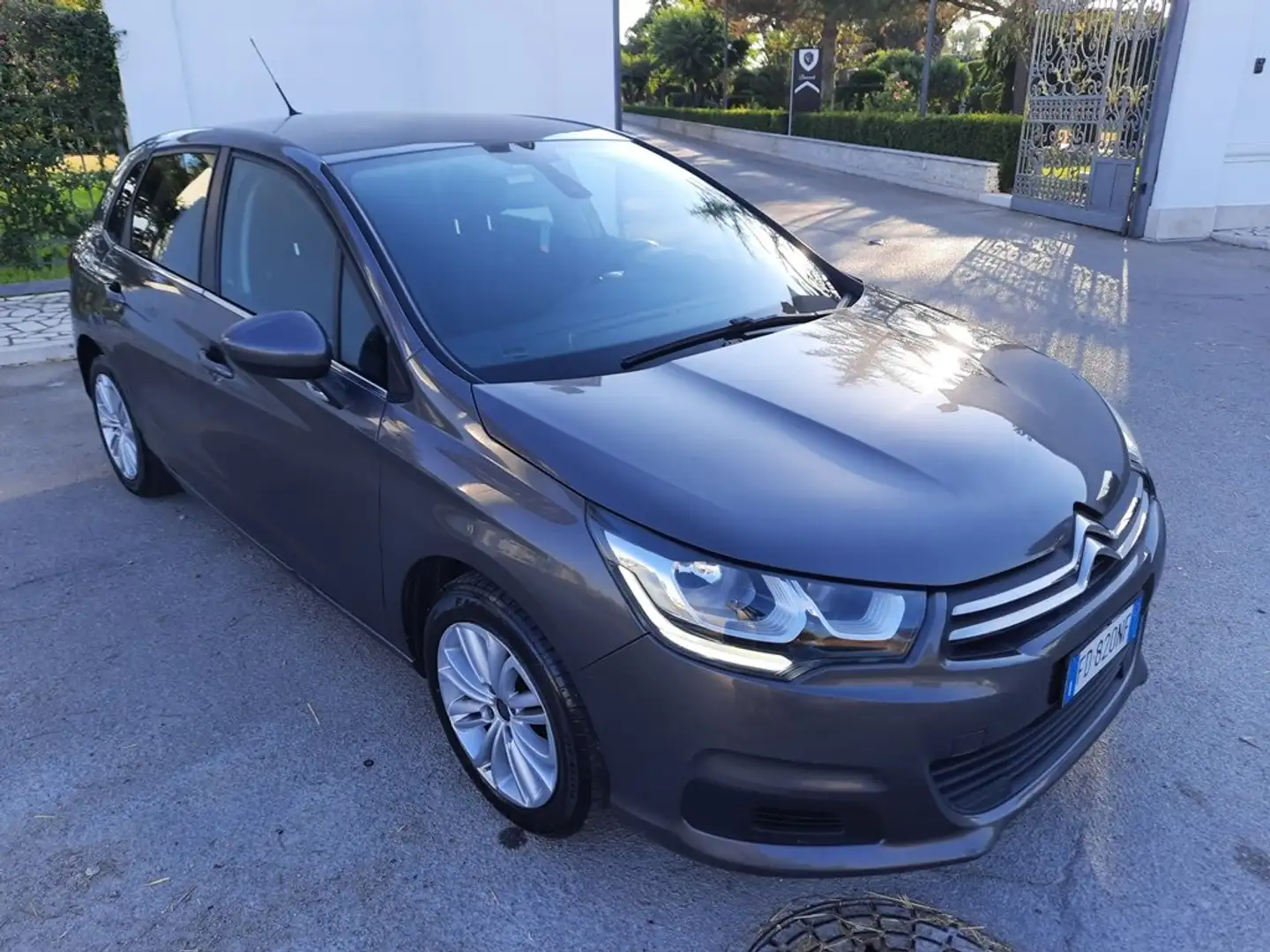 Citroen C4 C4 1.6 hdi 100 CV,BERLINA,B.CONDIZIONI Grigio - 2