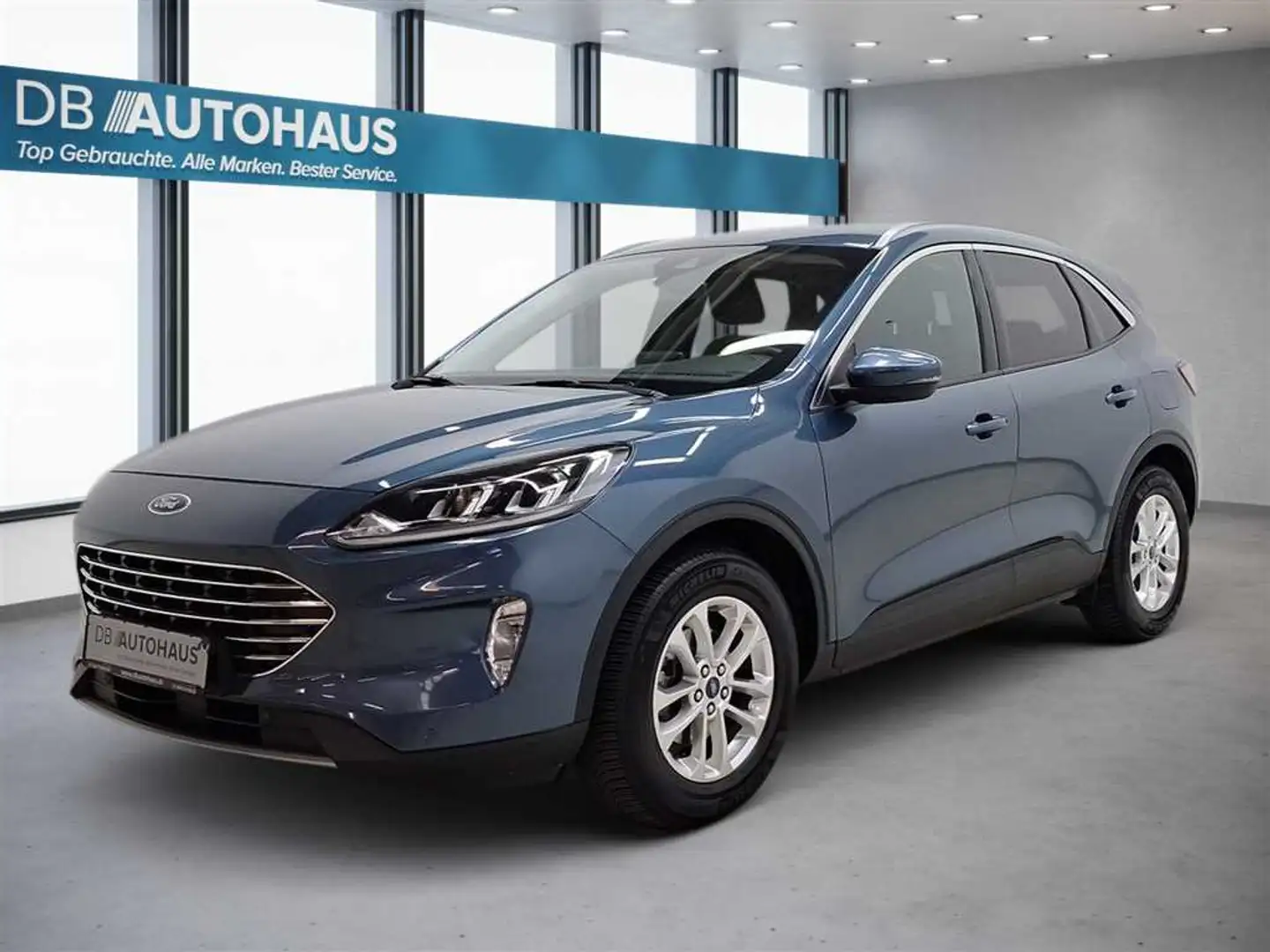 Ford Kuga Titanium 2.0 Eco Blue Automatik 4WD Blauw - 1
