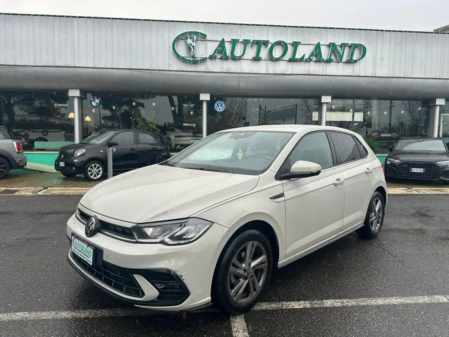 Volkswagen Polo 1.0 tsi R-Line 95cv dsg Blanc - 1