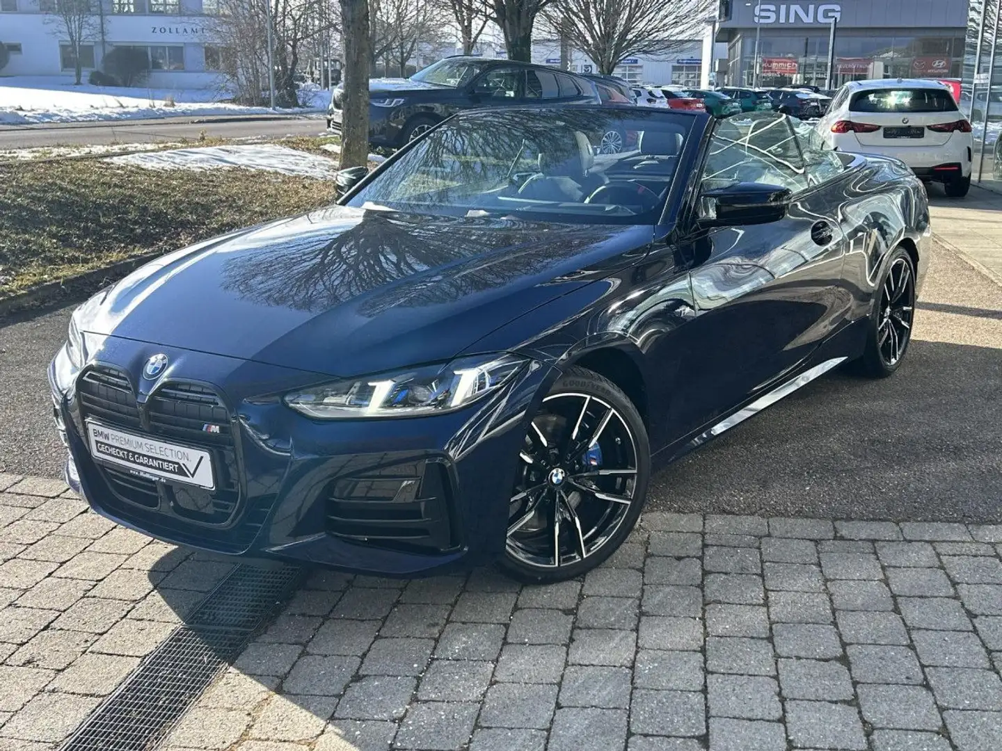 BMW 440 Md xDr.Cabrio HUD ACC 360° Standh.H/K.AHK 19" Bleu - 2