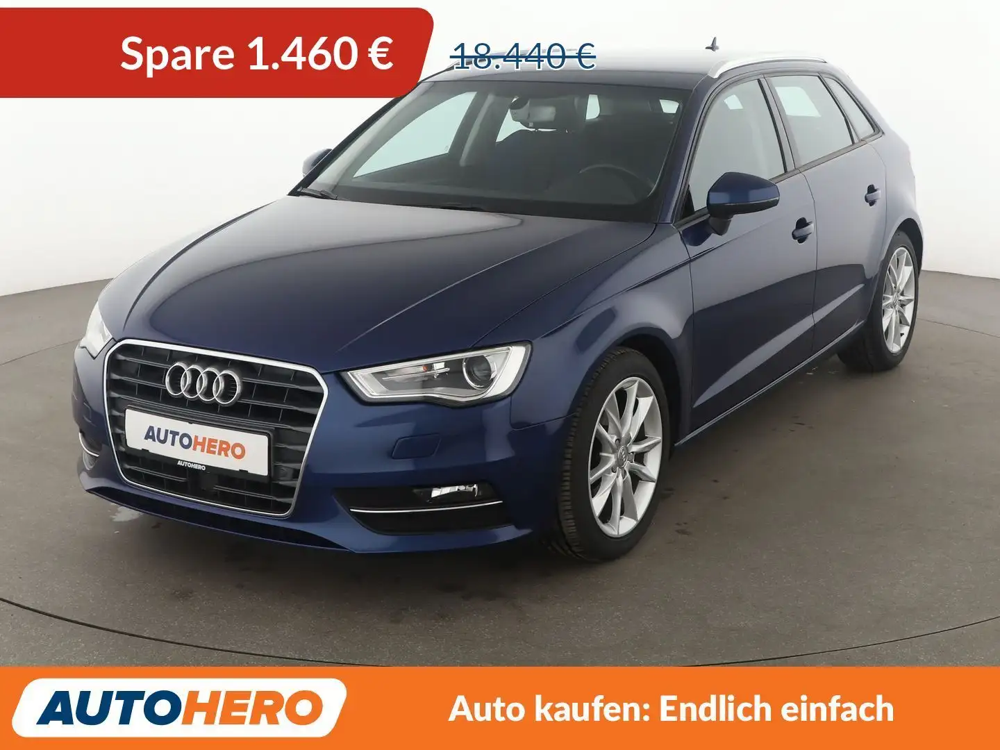 Audi 2.0 TDI Ambition*NAVI*TEMPO*PDC*SHZ*KLIMA*GARANTIE Bleu - 1