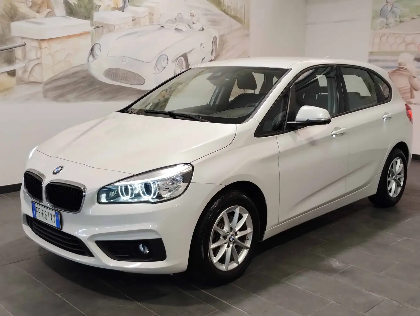 BMW 216 216d AT - EURO6/b OTTIME CONDIZ - RATA 159 EURO/M Wit - 1