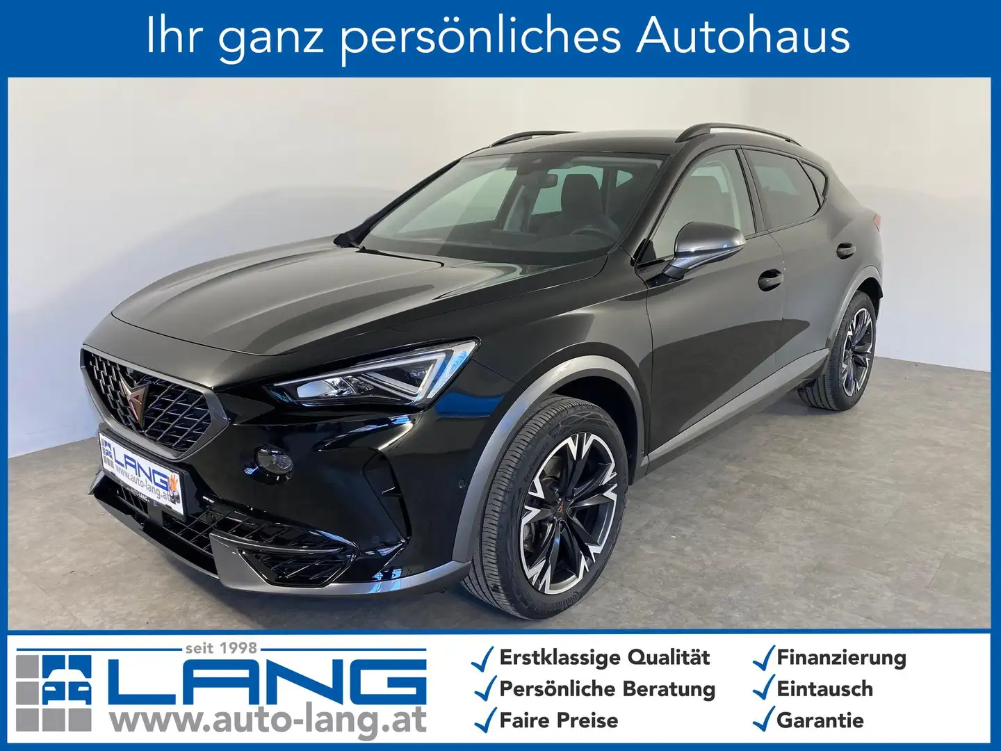 CUPRA Formentor 1.5 TSI OPF LED*NAVI*RFK*ACC 110 kW (150 PS), S... Schwarz - 1