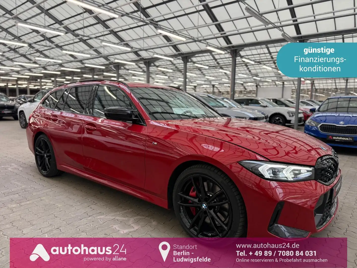BMW M340 d Mild Hybrid xDrive|ACC|AHK|Leder|LED Rouge - 1