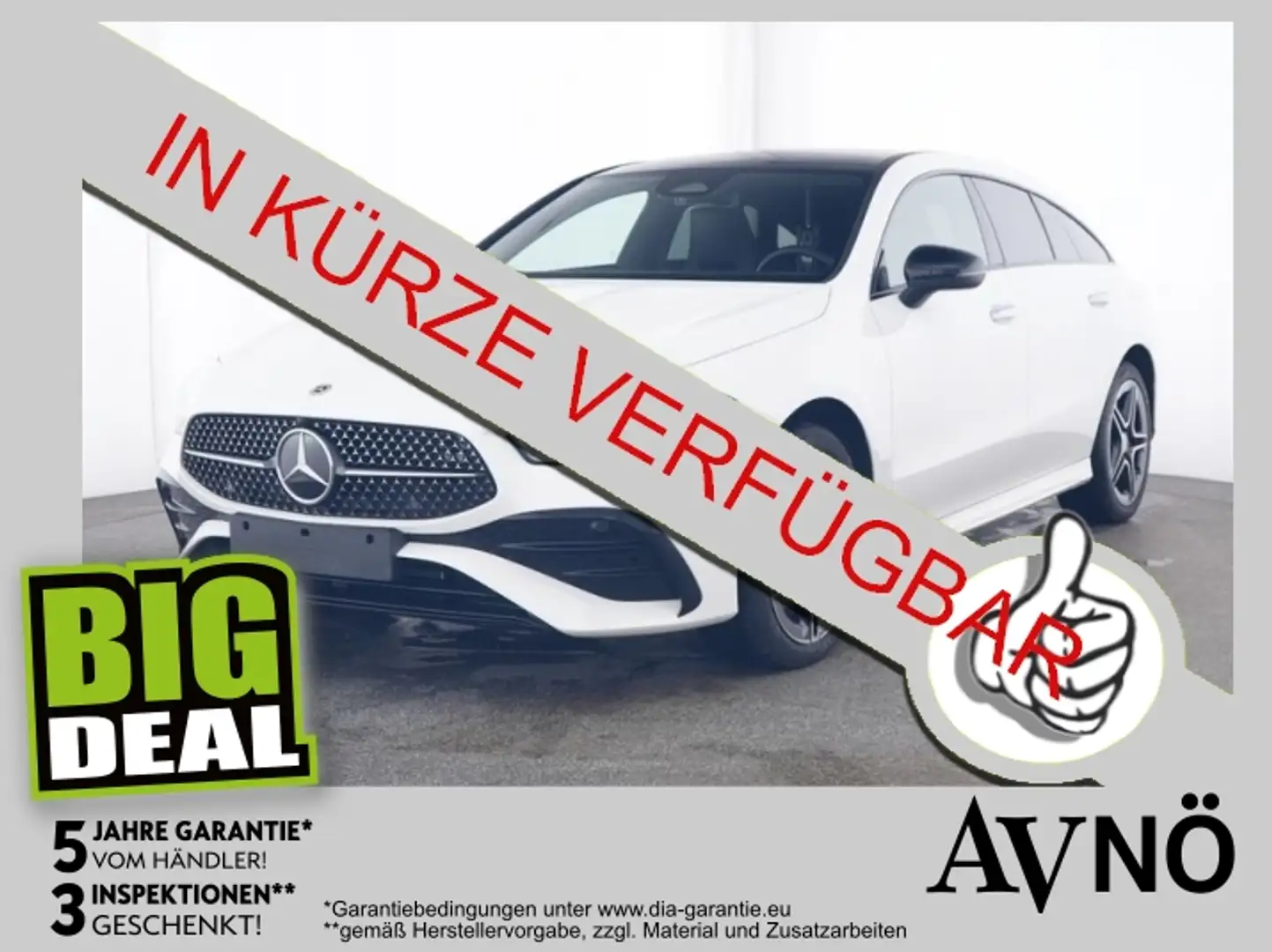 Mercedes-Benz CLA 250 e SB AMG LINE PANO SD THERMOTRONIC Blanc - 1