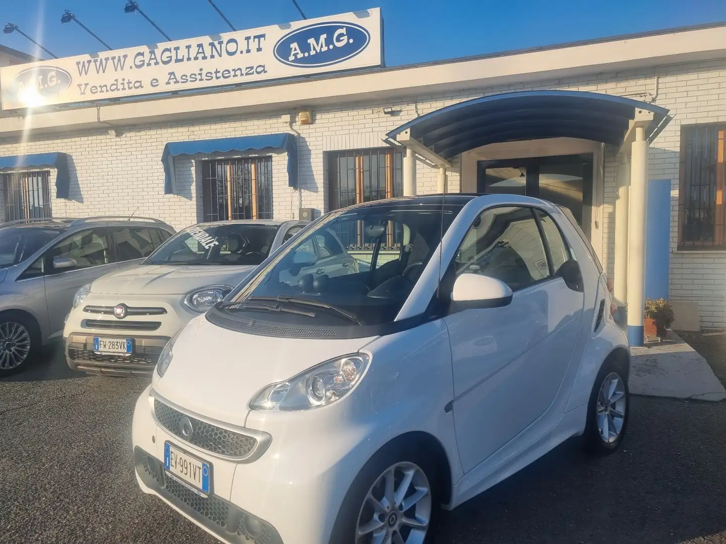 smart forTwo 1.0 mhd Passion 71cv FL Wit - 1