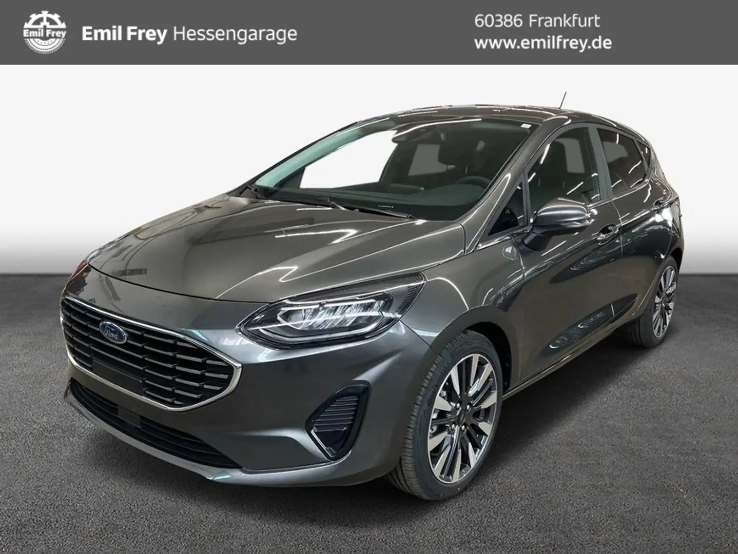 Ford Fiesta 1.0 EcoBoost Hybrid S&S TITANIUM X Grau - 1