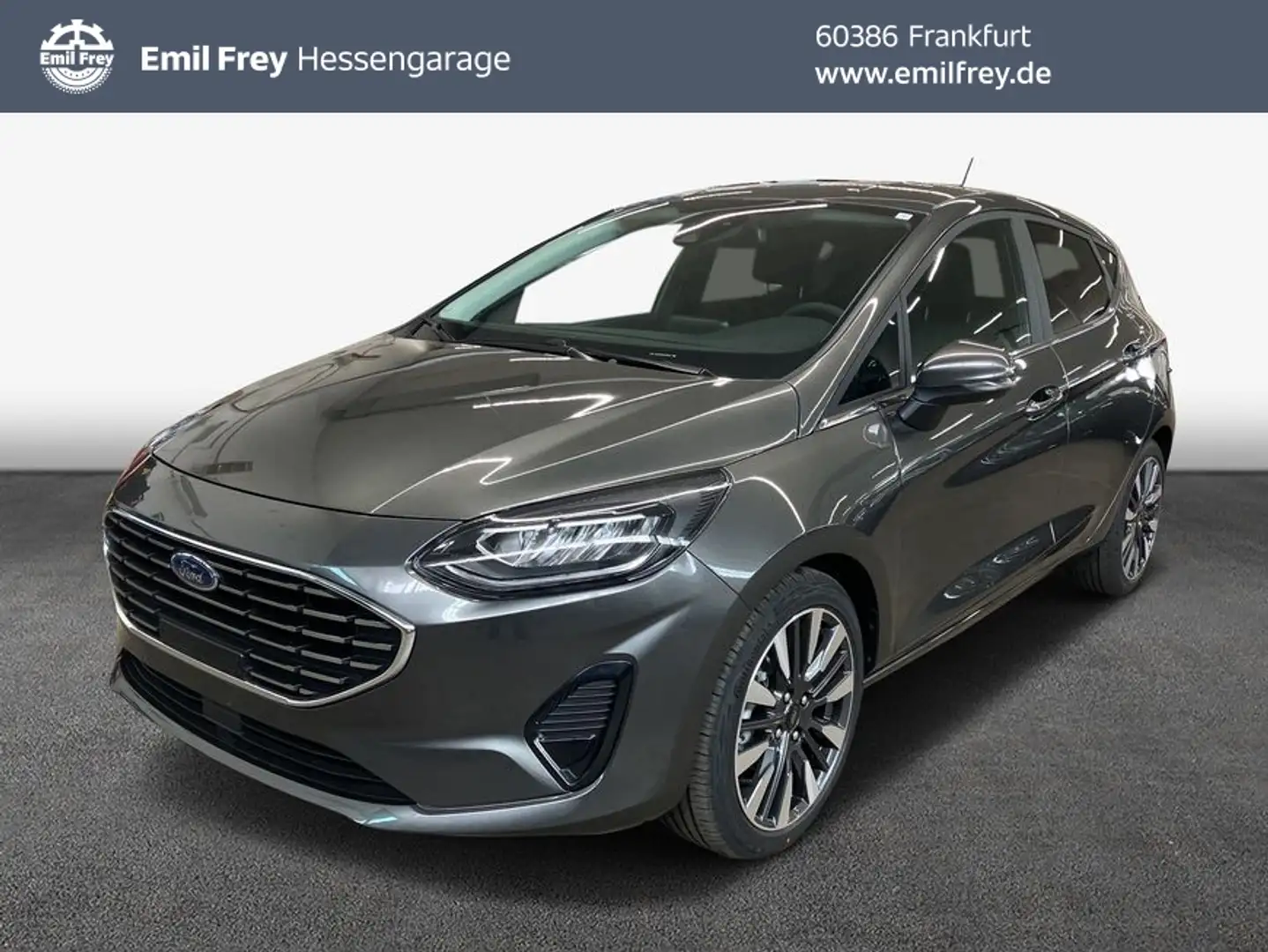 Ford Fiesta 1.0 EcoBoost Hybrid S&S TITANIUM X Grau - 1