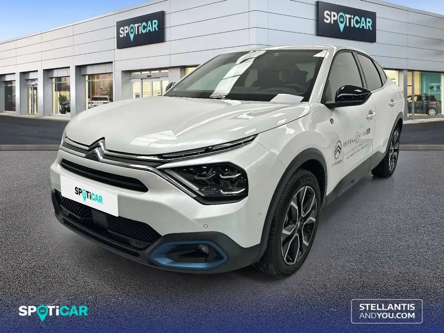 Citroen C4 X Eléctrico Shine 100kW Blanco - 1