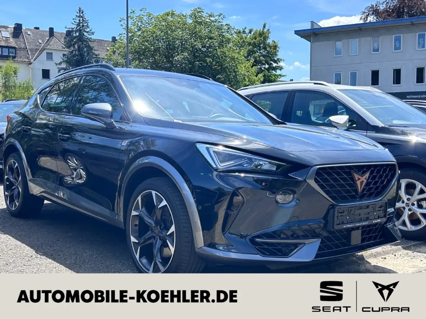 CUPRA Formentor VZ 4Drive 2.0 TSI EU6d AD AHK-klappbar Navi Digita Schwarz - 1