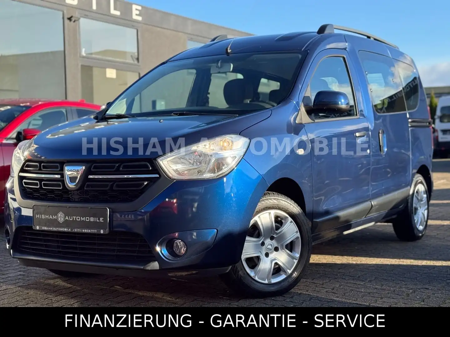 Dacia Dokker Laureate/NAVI/CAM/TÜV NEU/1-HAND Blau - 1