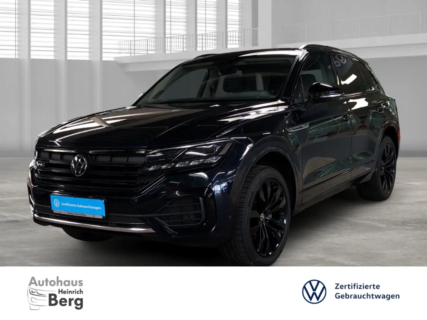 Volkswagen Touareg Atmosphere 3.0 V6 TDI 4Motion Automatik Luftfederu Blau - 1