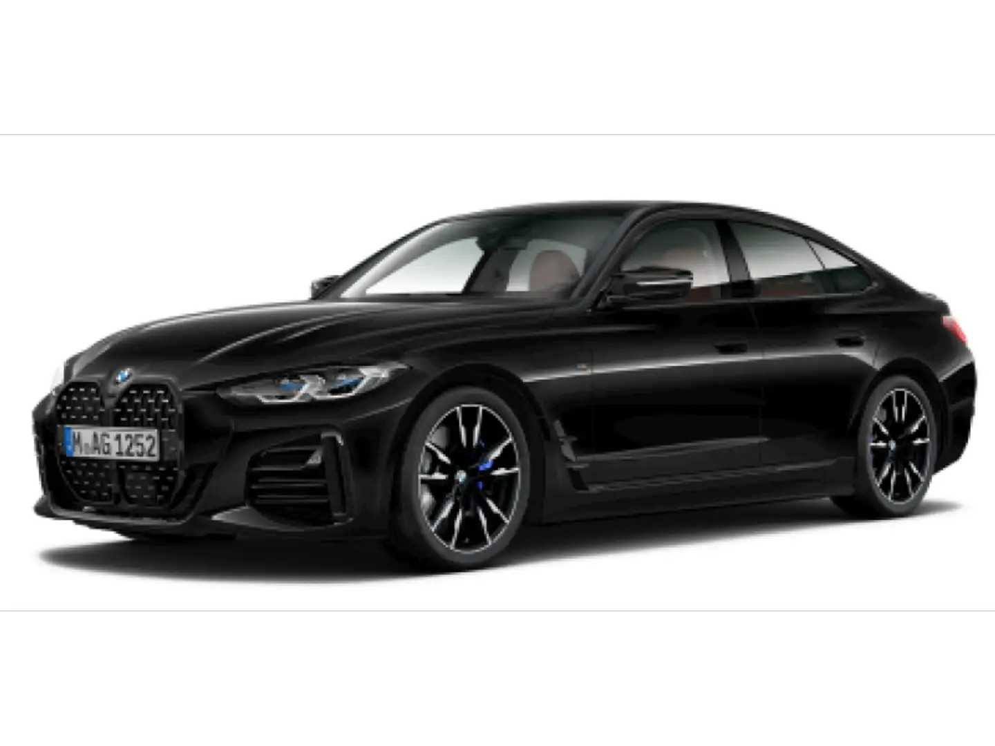 BMW 440 Msport|Hifi|360Cam|Pano|Dasspr Чорний - 1