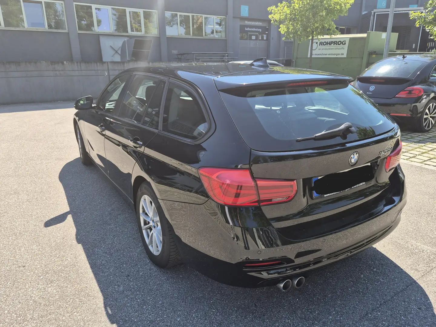BMW 320 3er Touring Diesel 320d Touring Aut. Sport Line Schwarz - 2