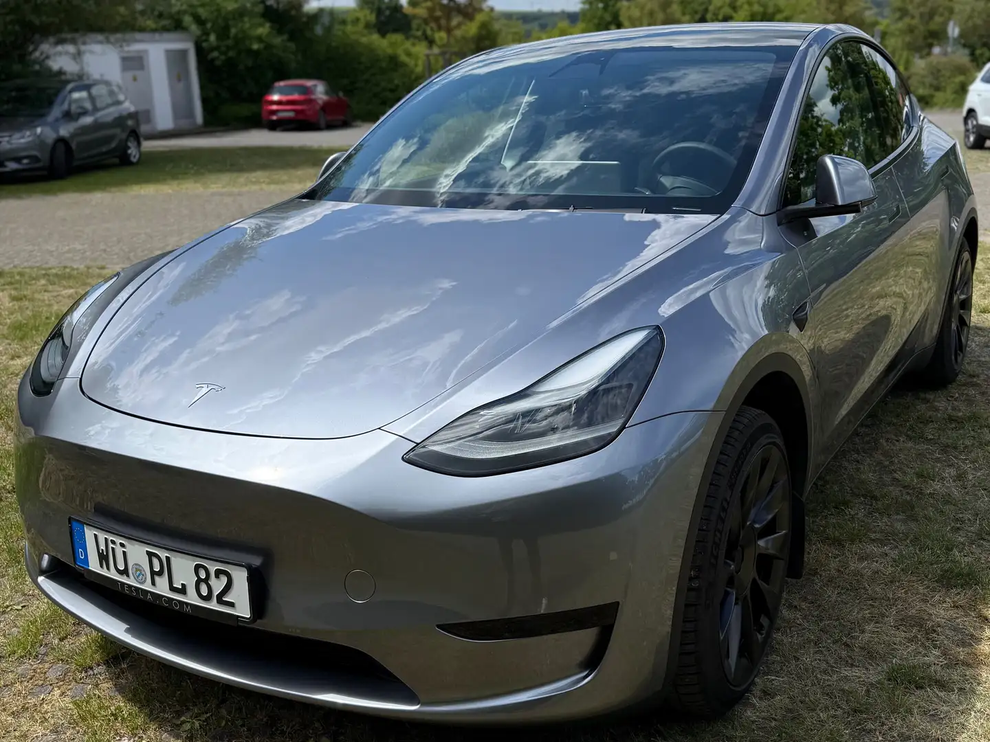 Tesla Model Y Model Y Long Range RWD Plateado - 1