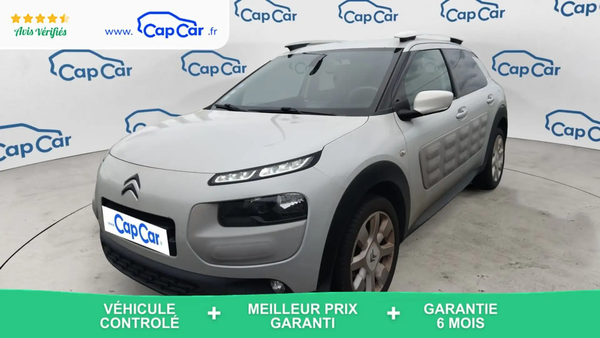 Citroen C4 Cactus 1.2 PureTech 110 Shine Edition Blanc - 1