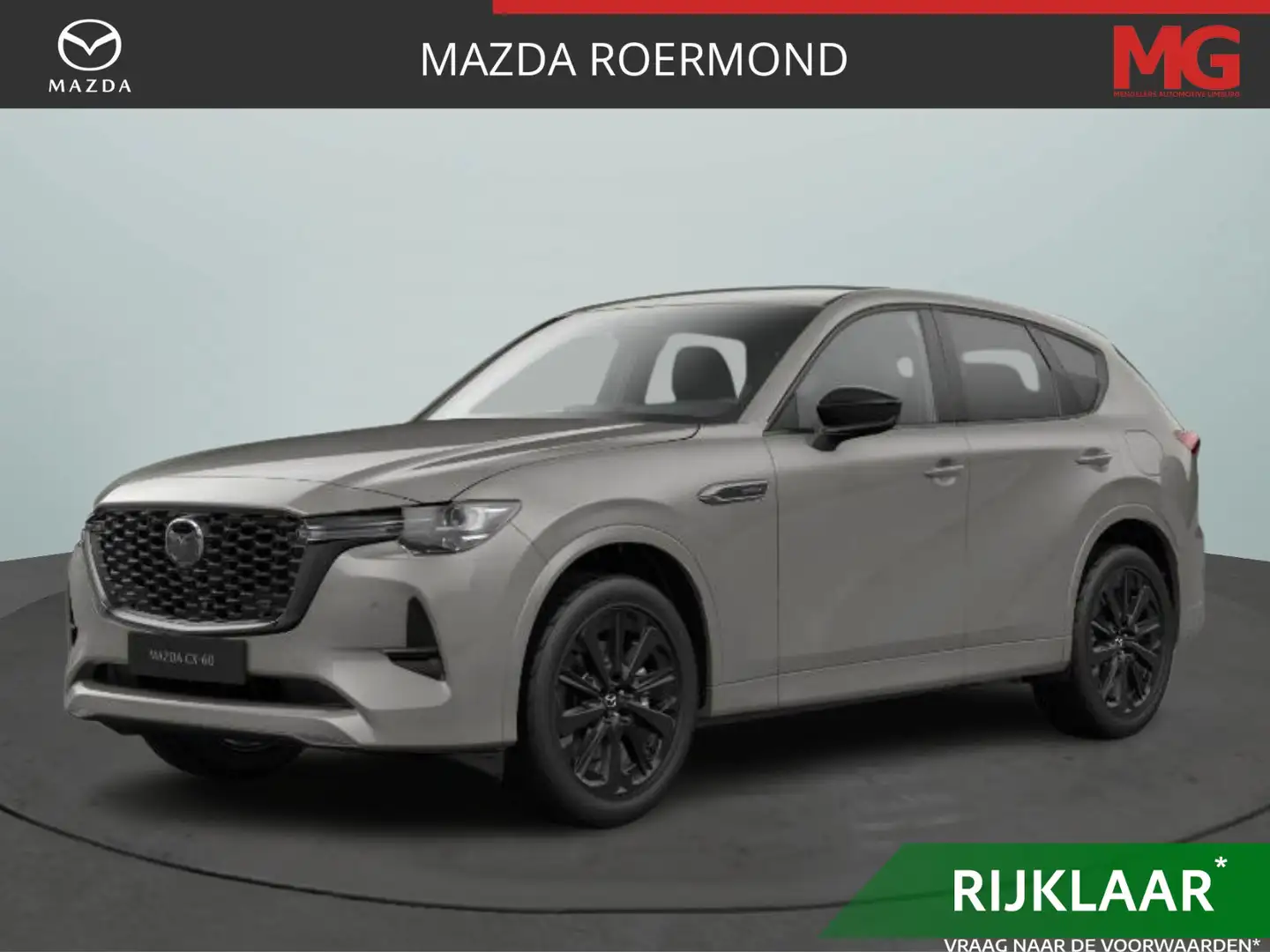 Mazda CX-60 2.5 e-SkyActiv PHEV Homura Business Edition | Navi Grijs - 1
