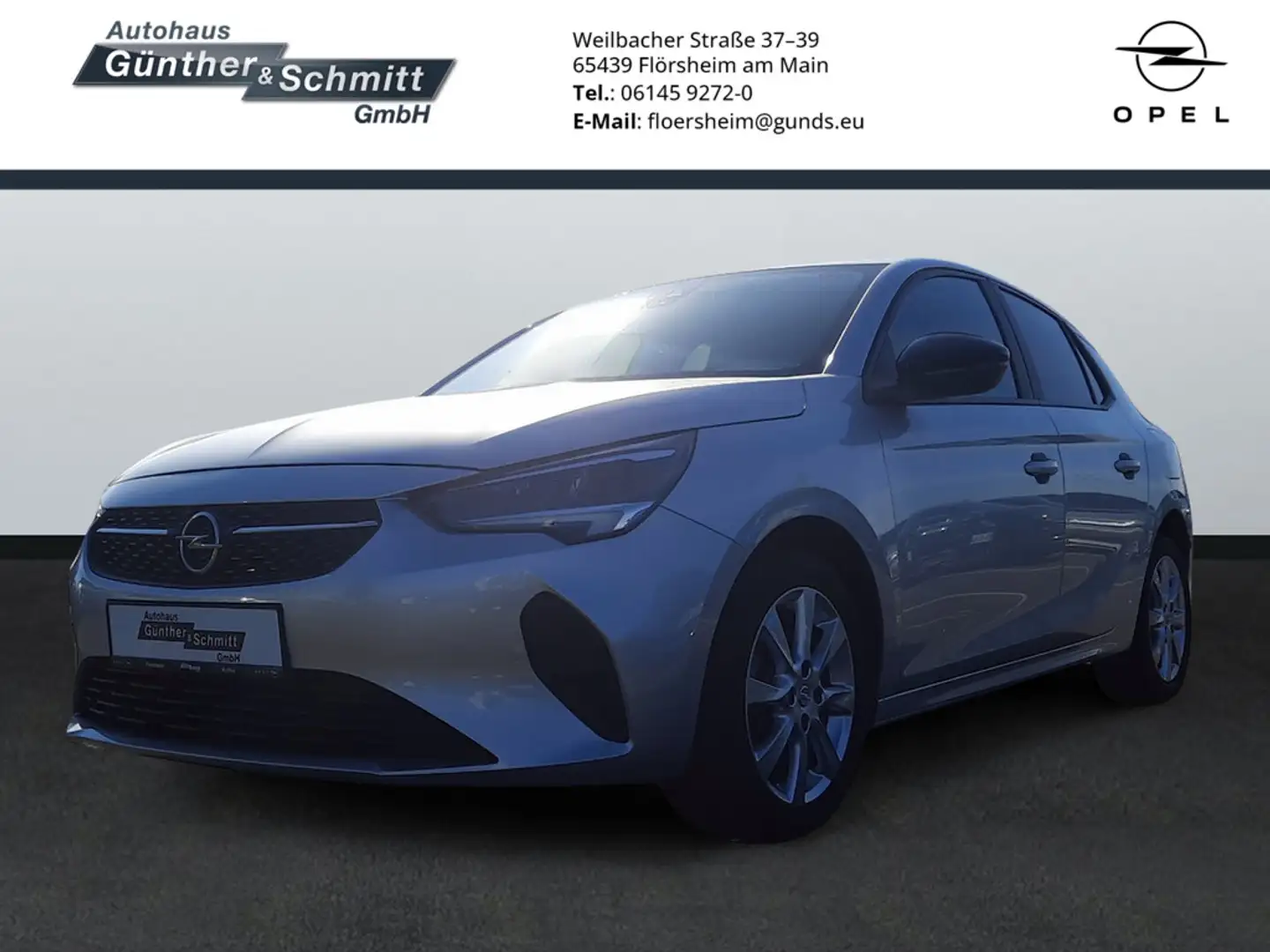 Opel Corsa F 1.2 Edition PDC SHZ KAMERA NAVI LED Zilver - 1