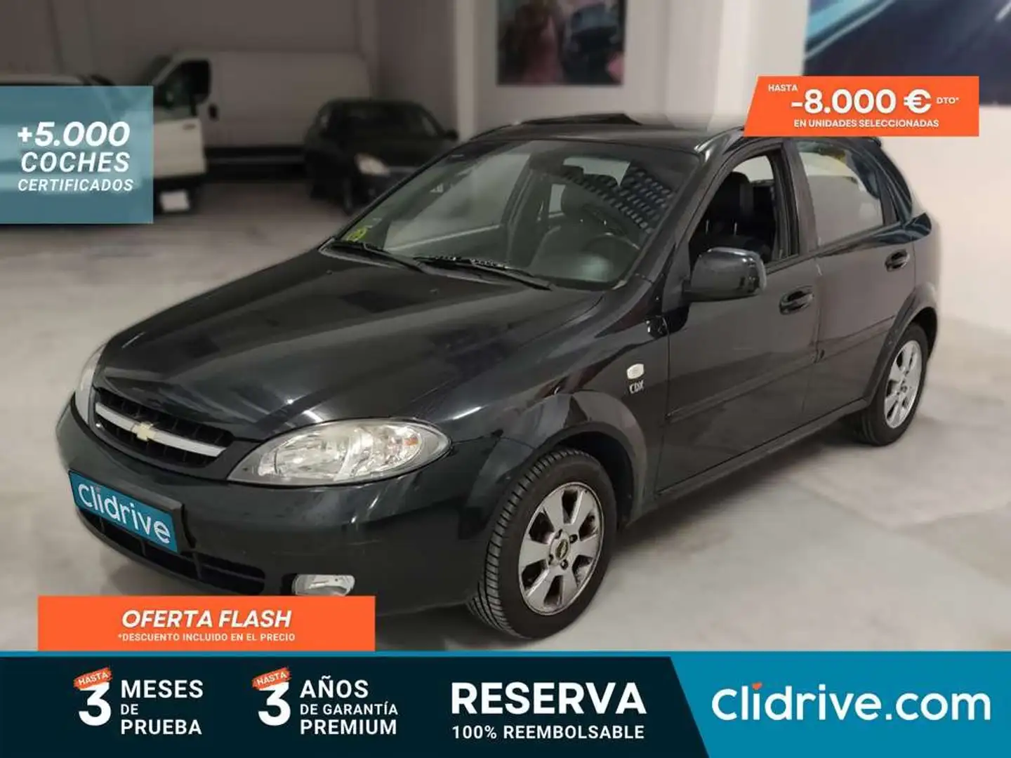 Chevrolet Lacetti 2.0TCDI 16v SX Schwarz - 1