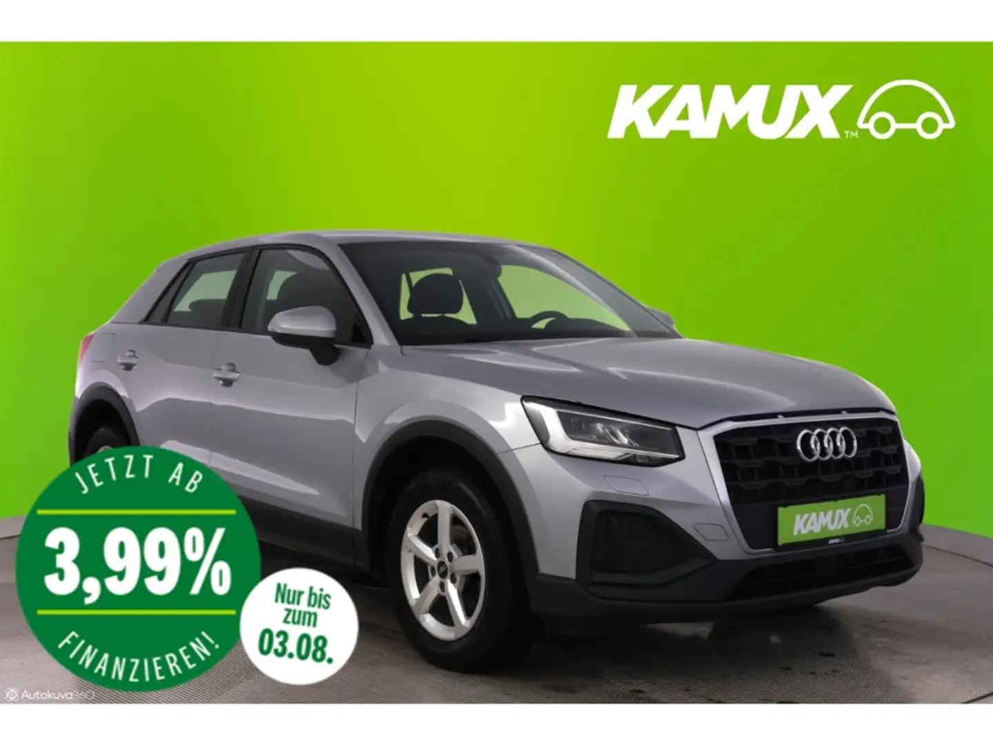 Audi Q2 35TFSI S-Tronic+LED+NAVI+CARPLAY+PDC Srebrny - 1