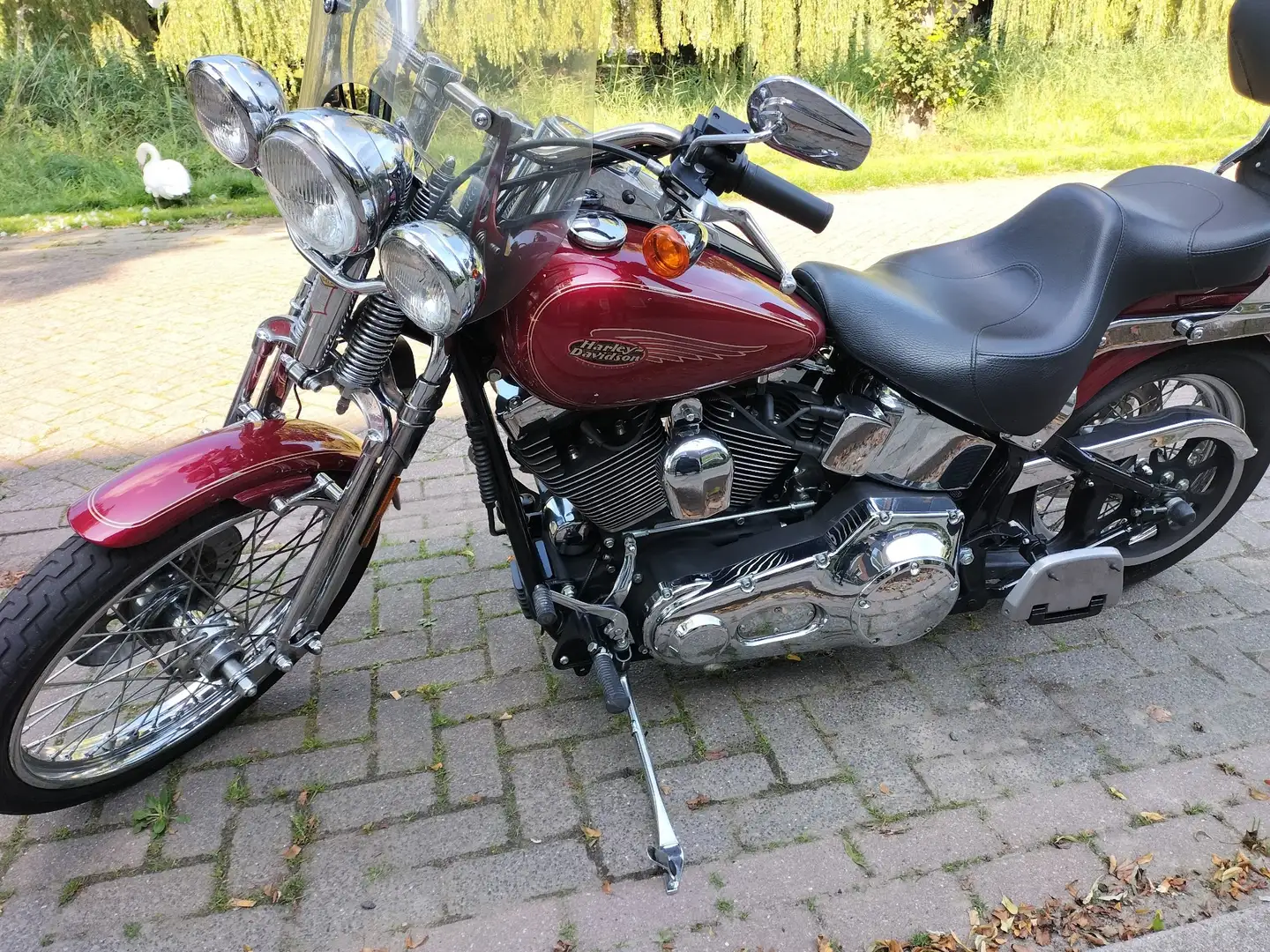 Harley-Davidson Softail fxstsi  springer softail 1449cc Rojo - 1