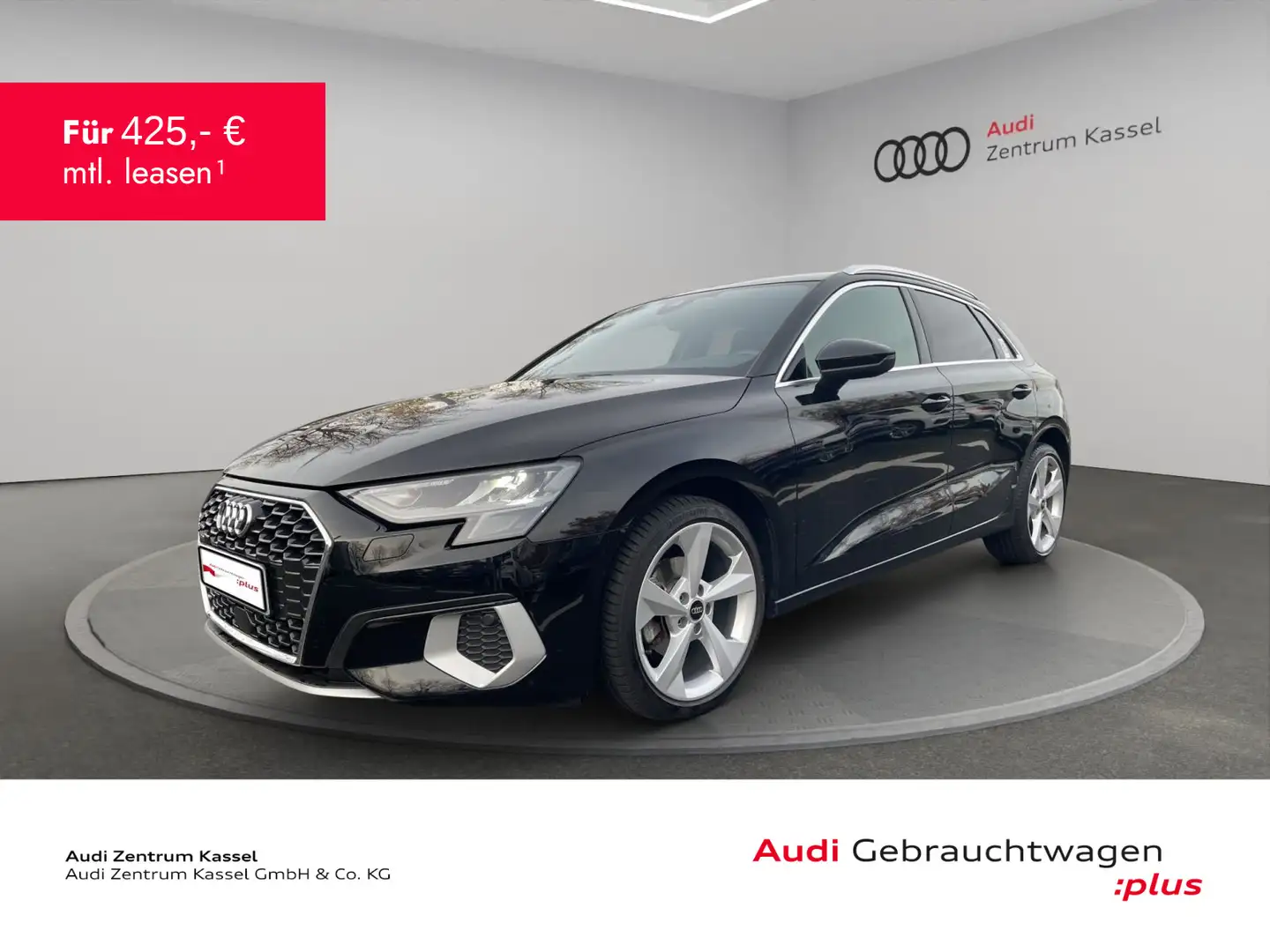 Audi A3 A3 SB 30 TFSI LED Navi Kamera AHK Teilleder Schwarz - 1