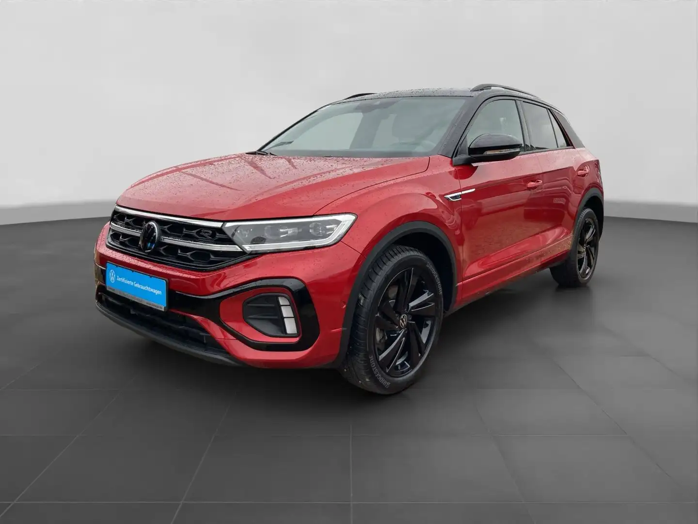Volkswagen T-Roc 2.0 TDI DSG 4M R-LINE BLACK ST.HEIZ AHK MA Rot - 2