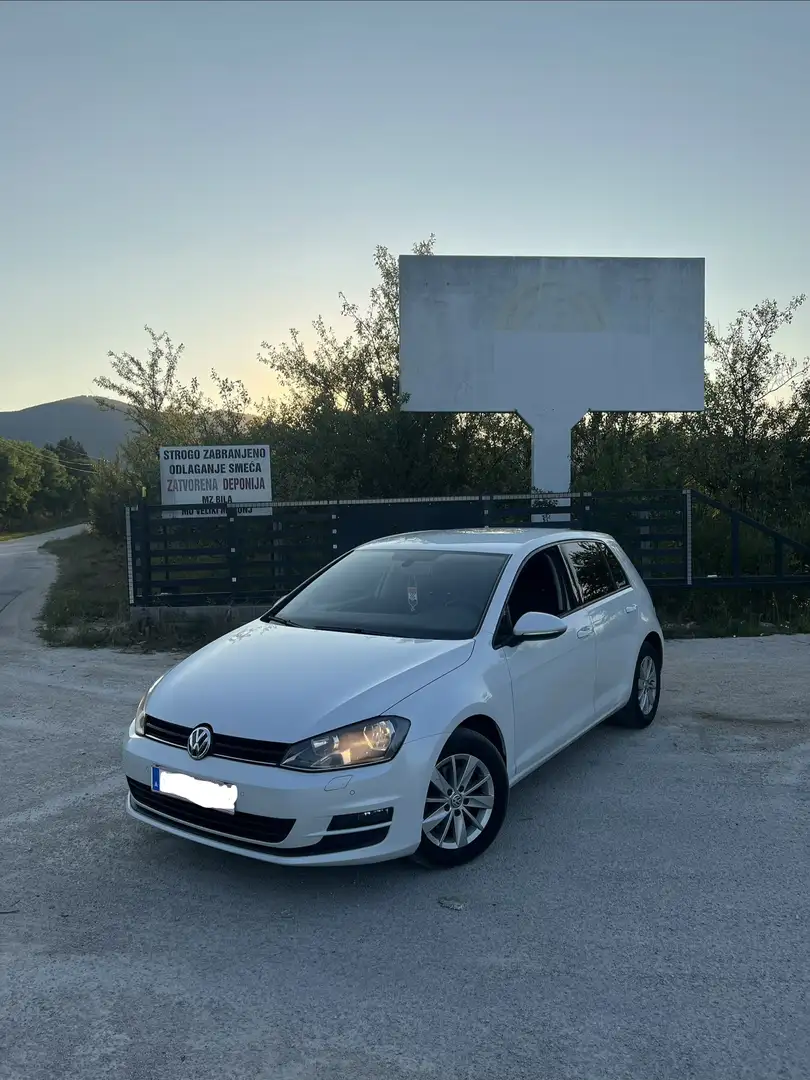 Volkswagen Golf GOLF 7 1.6 Weiß - 2