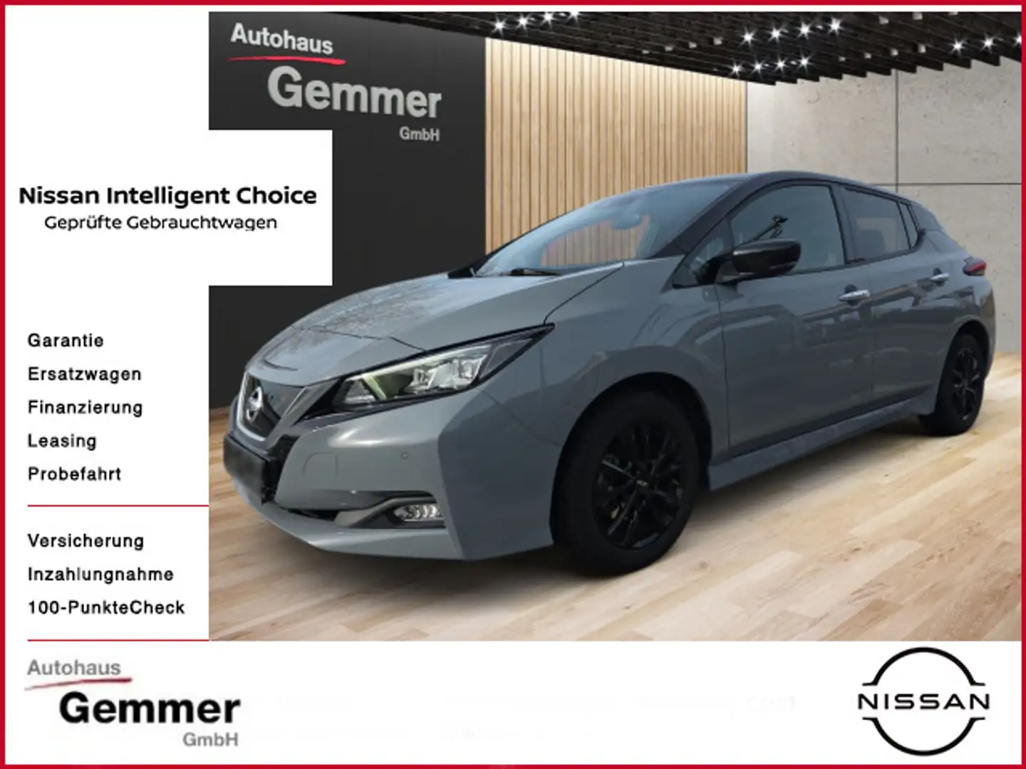 Nissan Leaf LEAF (ZE1) MY21 N-Connecta MwSt. ausweisbar Schwarz - 1