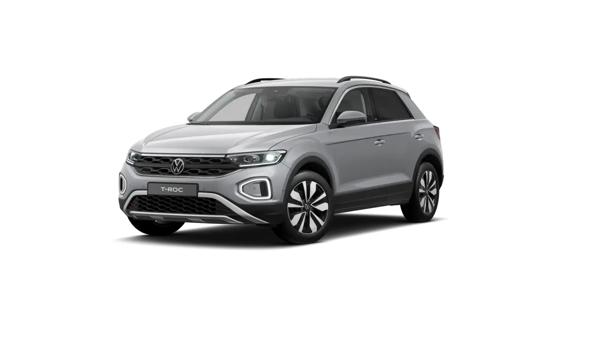 Volkswagen T-Roc 1.0 TSI MOVE 5JG+LEDplus+NAVI+STDHZG+ACC Silber - 2