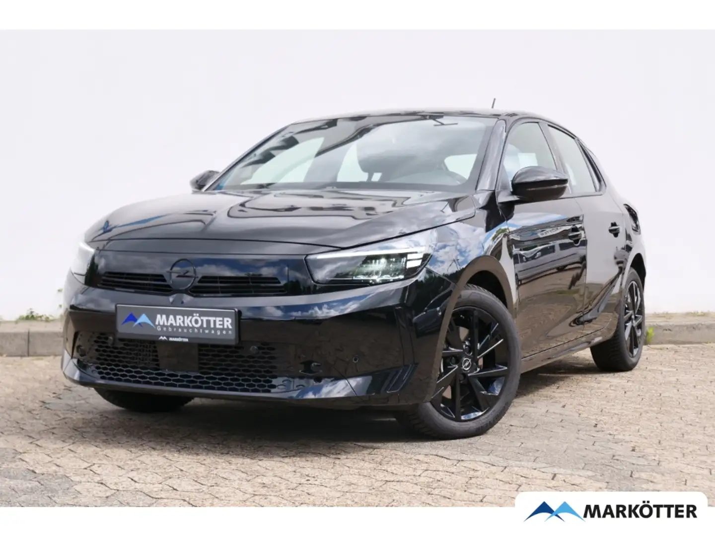 Opel Corsa F 1.2 Turbo GS Totwinkel/Rückfahrkamera Nero - 1