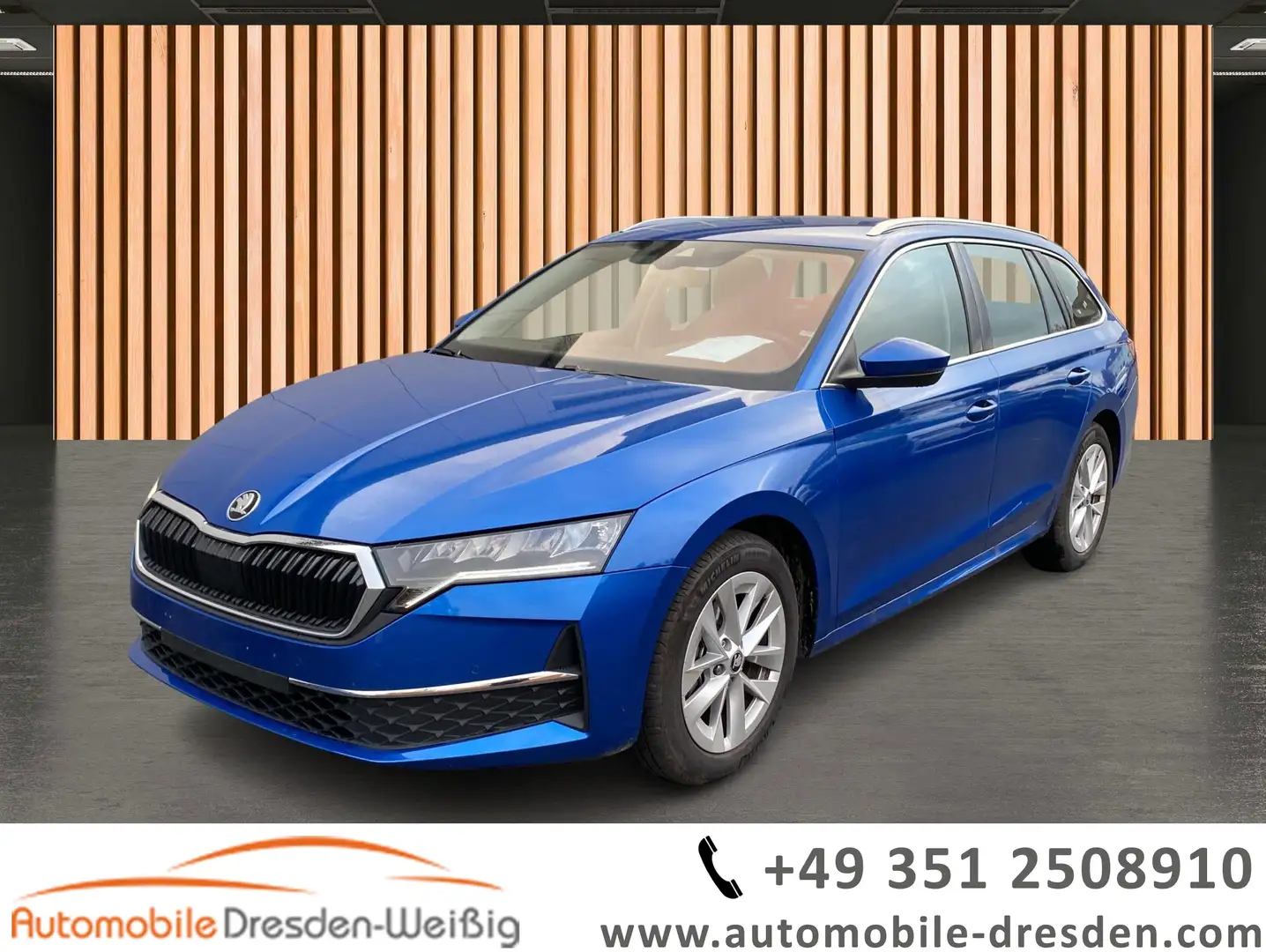 Skoda Octavia 1.5 TSI mHEV DSG Selection*Kamera*DAB Bleu - 1