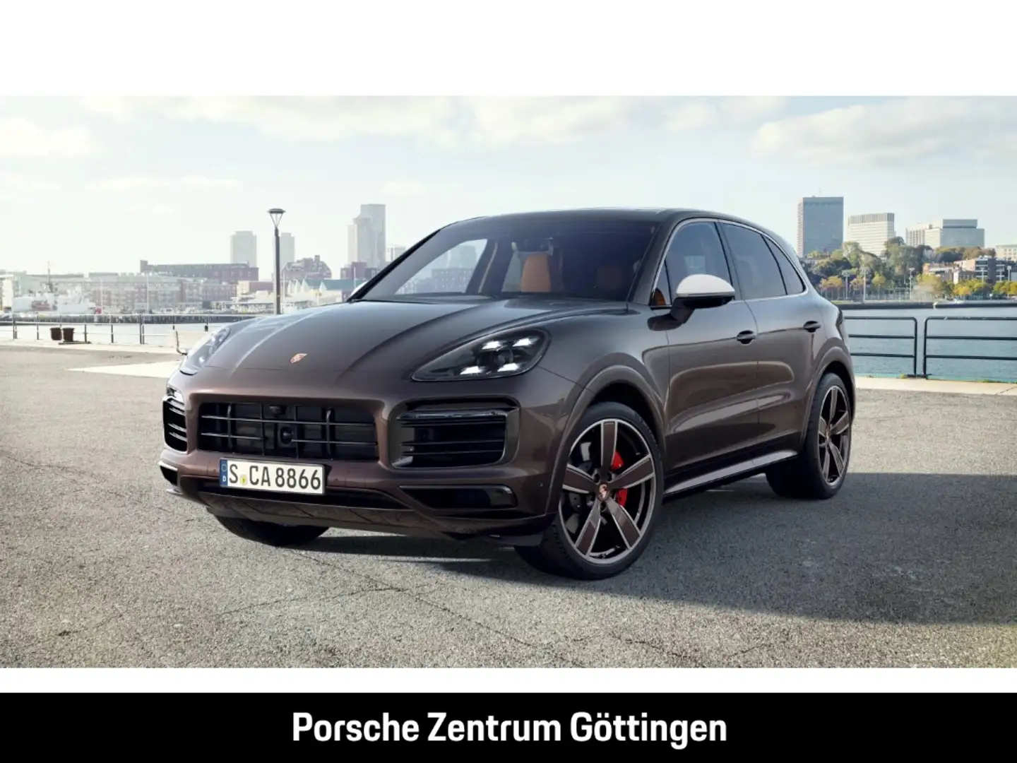 Porsche Cayenne GTS Mahagoni Clubleder HA-Lenkung LED Brun - 1