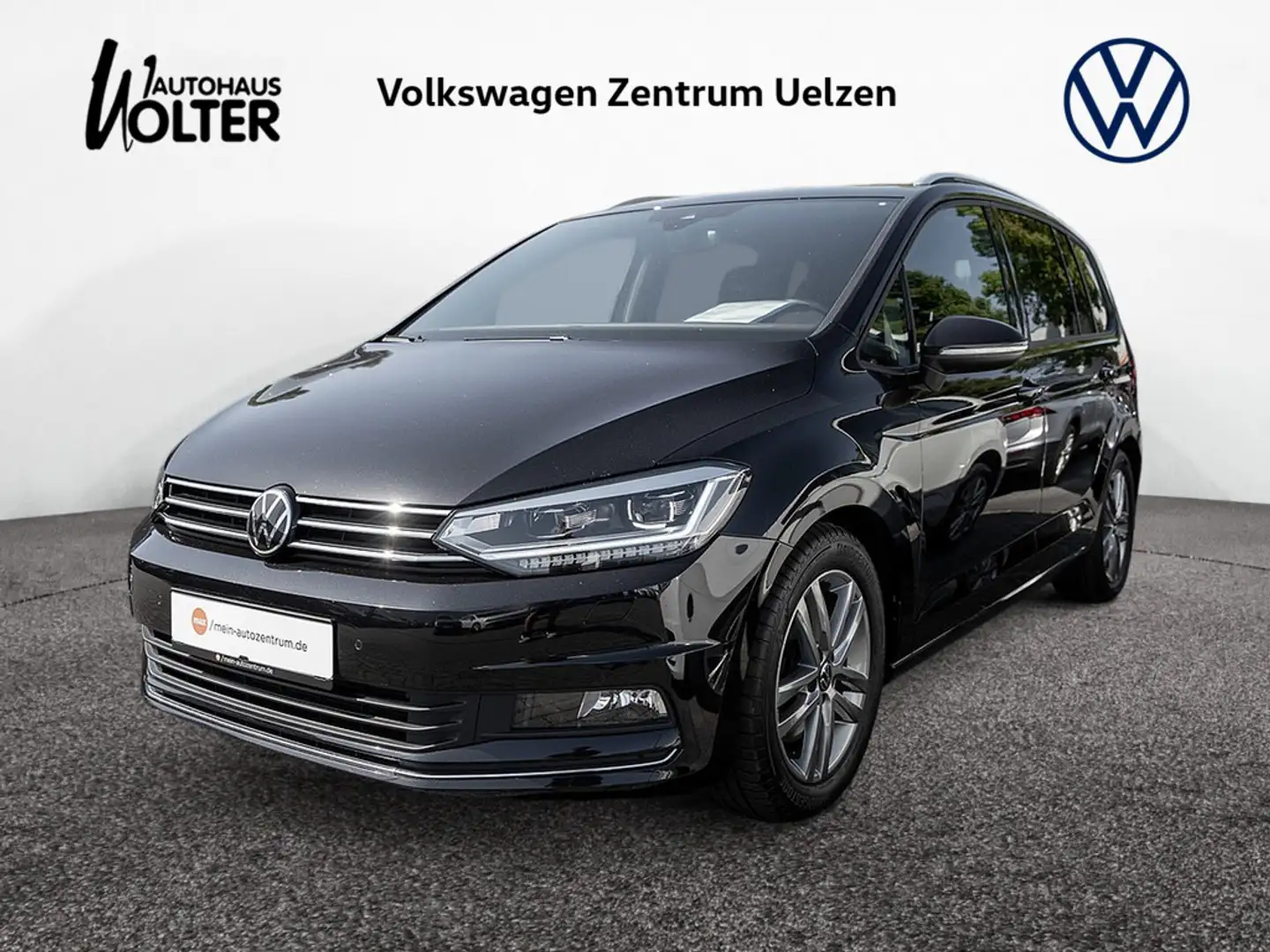 Volkswagen Touran 2.0 TDI Active DSG AHK NAVI BSD PANO K Schwarz - 1