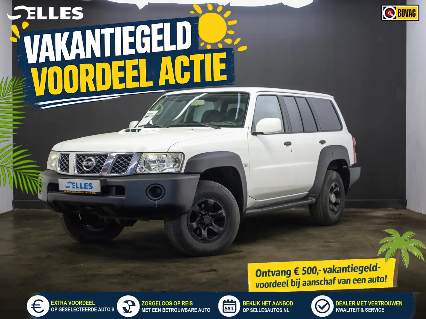 Nissan Patrol GR 3.0di Comfort | 5 Deurs | Lange uitvoering Weiß - 1