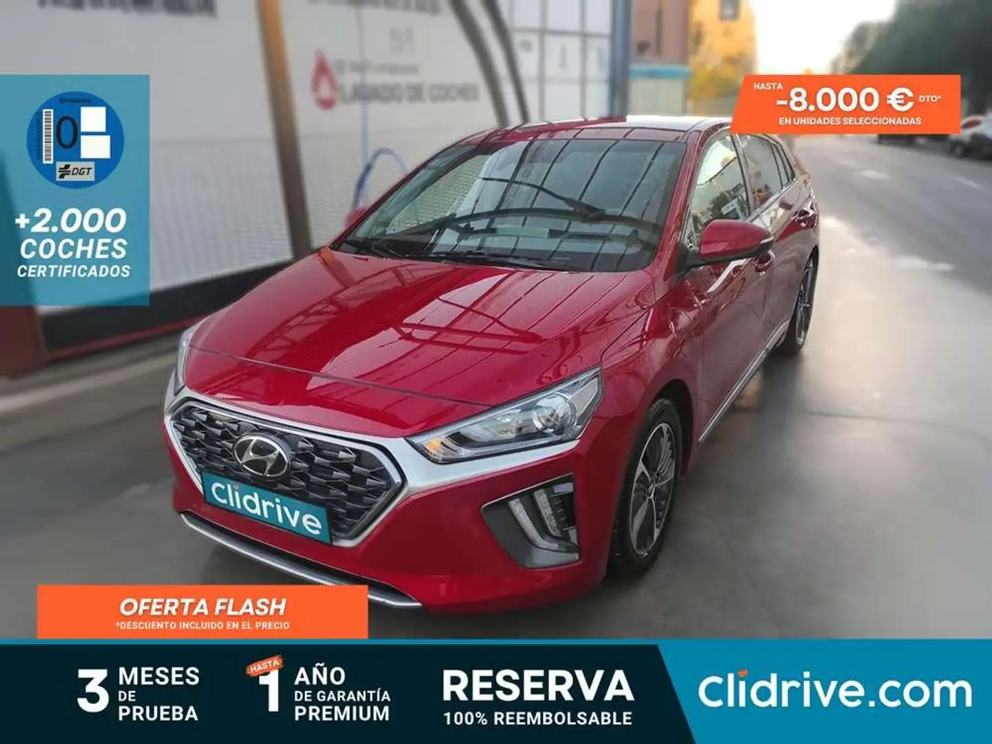 Hyundai IONIQ HEV 1.6 GDI Klass Червоний - 1