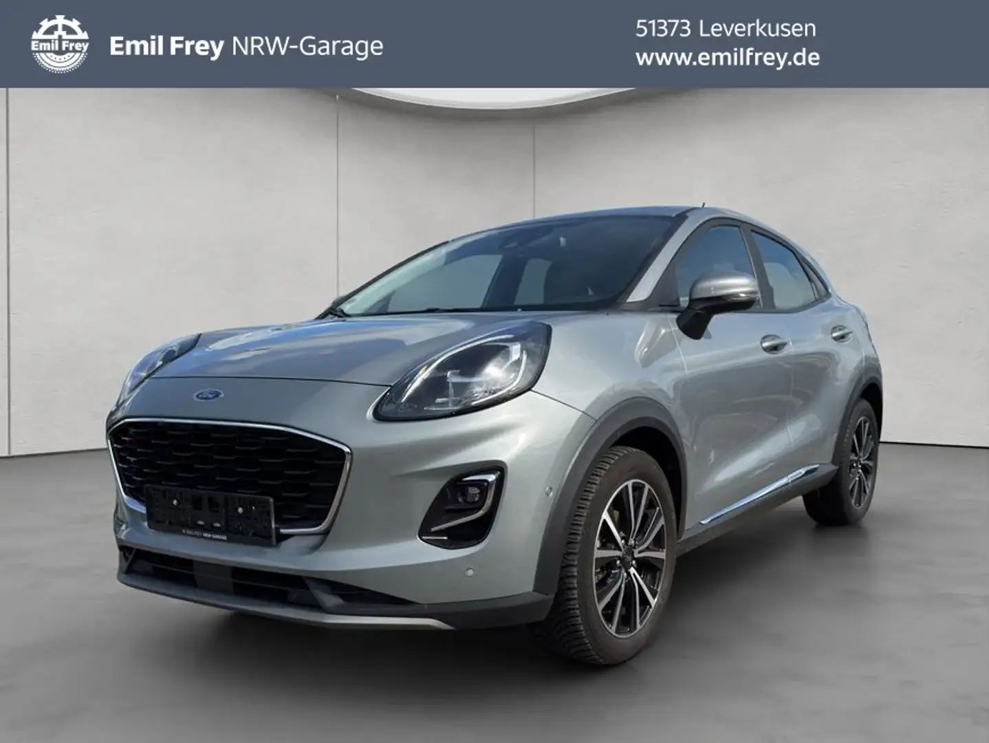 Ford Puma 1.0 EcoBoost Aut. TITANIUM NAVI+LED+PDC Plateado - 1