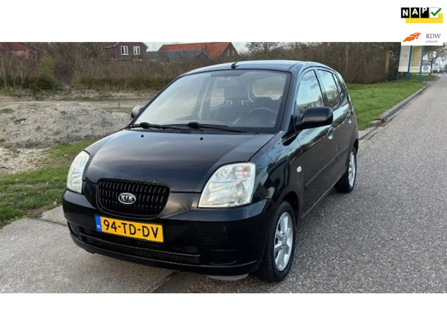 Kia Picanto 1.0 LX 5-Drs Stuurbekrachting Audio-CD/MP3 Colorpa Schwarz - 1
